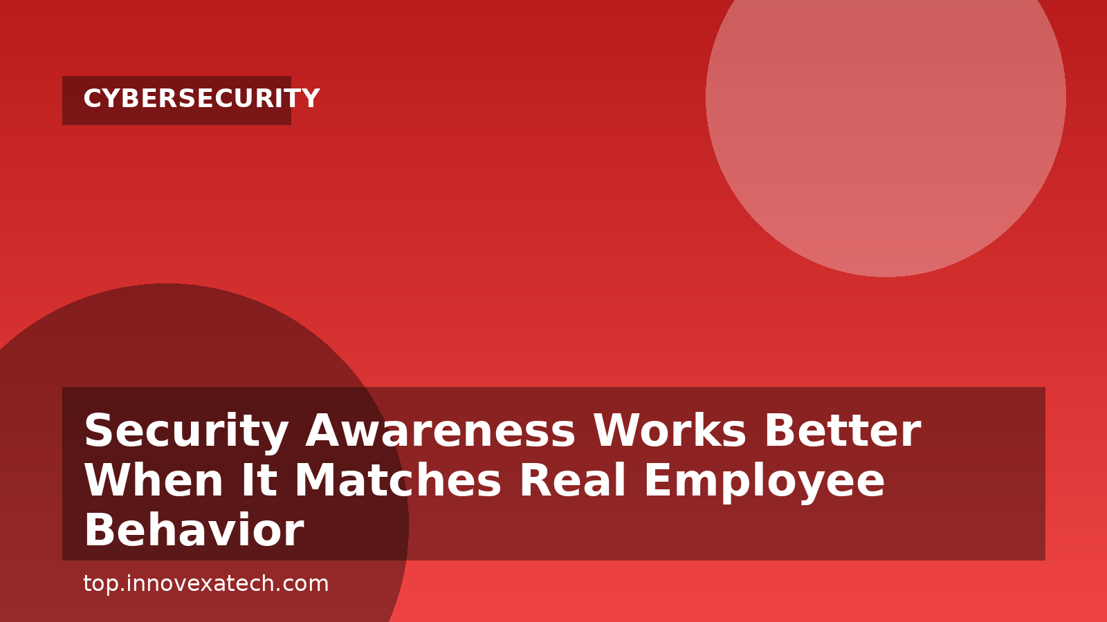 Security Awareness Works Better When It Matches Real Employee Behavior